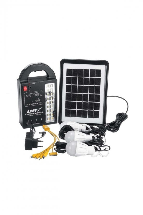 Dat At-999 Güneş Enerjili Solar Aydınlatma Sistemi - 6