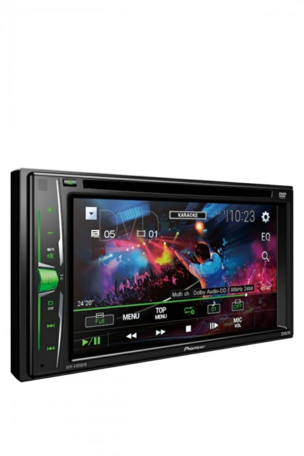 Avh-a105dvd 6.2 Inch Double Teyp Cd Çalar Usb Karaoke Rds 4x50w 3 Amfi Çıkışlı - 6