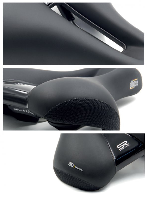 SELLE ROYAL SELE ELLIPSE MODERATE L 260 mm / W 197 mm 475  GR - 3