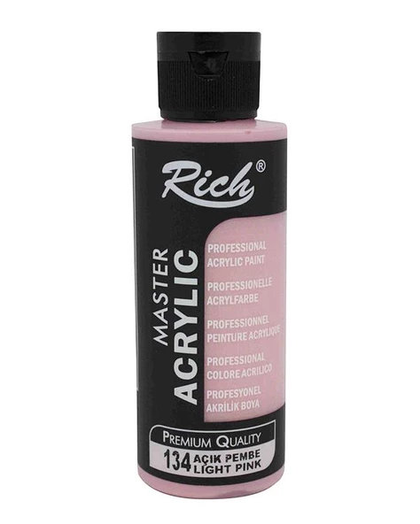 Rich Master Akrilik Boya Açık Pembe 120ml