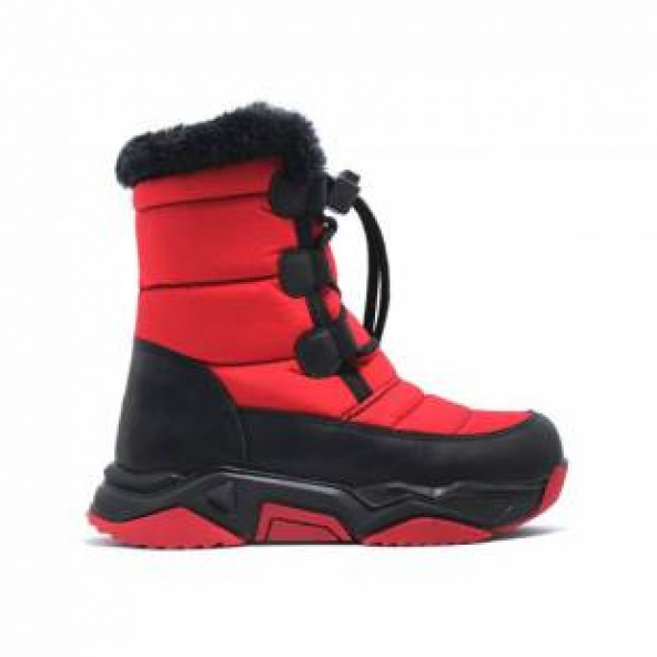 KHIONES KIRMIZI BAĞCIKLI KIZ ÇOCUK KAR BOTU