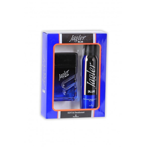 Jagler Blue Erkek Parfüm EDT 90 ML + Deodorant 150 ML