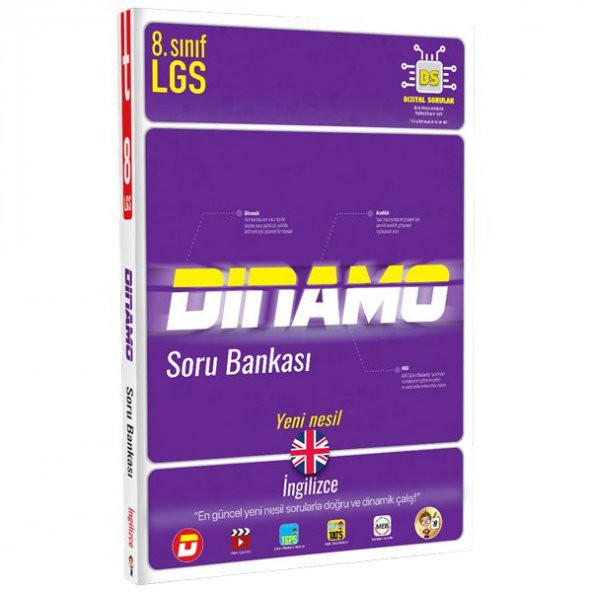 Tonguç Akademi 8.Sınıf İngilizce Dinamo Soru Bankası