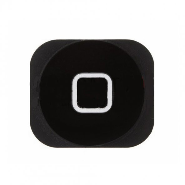 iPhone 5 Home Tuş Orta Tuş Tek Buton - Siyah