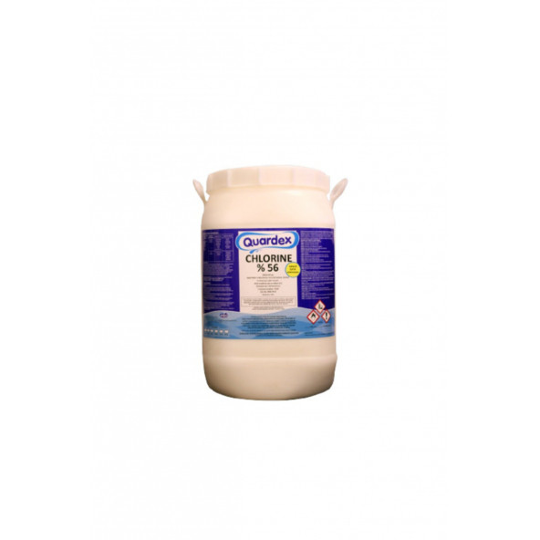 QUARDEX Havuz Klor  56 Toz Klor 50 Kg