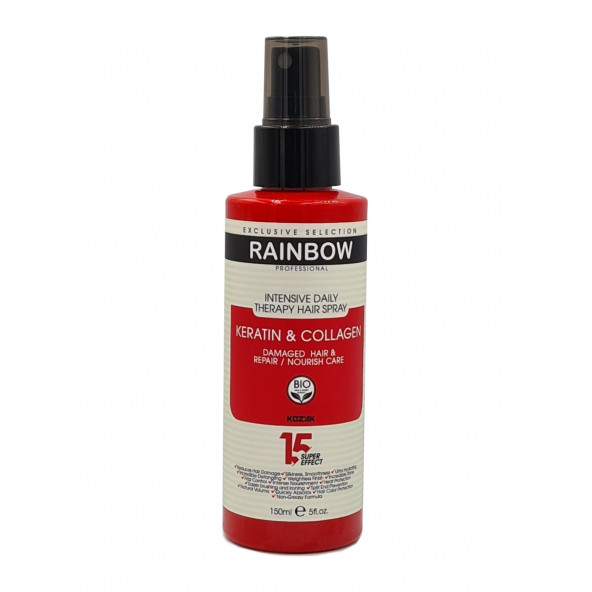 Rainbow Durulanmayan Saç Bakım Spreyi 15 Effect Keratin & Collagen - 1