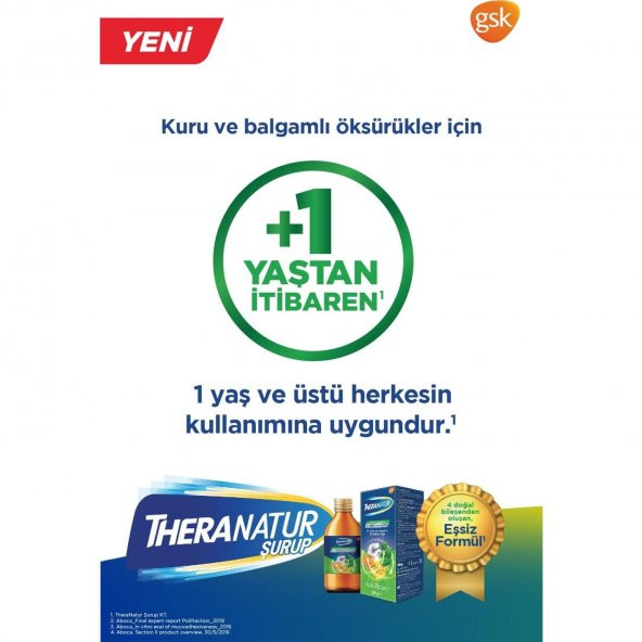 Theranatur Bitkisel Şurup 128 gr 8681291003295 - 7