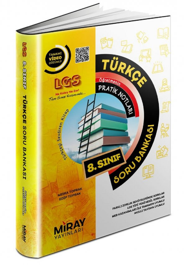 Miray 8. Sınıf Lgs Türkçe Soru Bankası 2023 ürün görseli