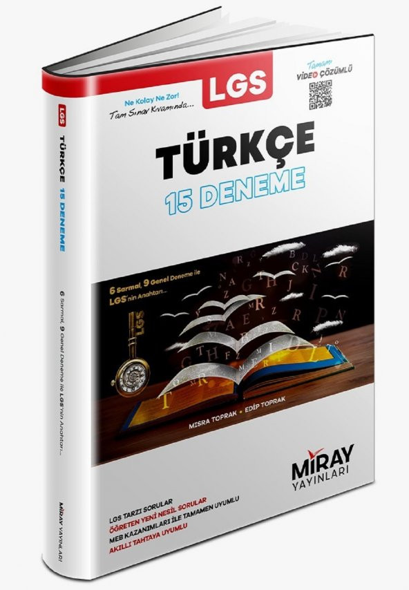 Miray 8. Sınıf Türkçe 15 Deneme 2023