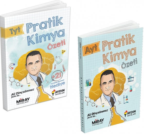 Miray Tyt Ayt Pratik Kimya Özeti Cep Kitabı Seti 2 Kitap 2023