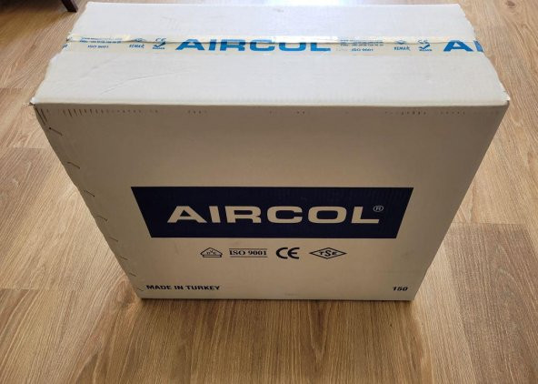 Aircol 120 OP Otomatik Panjurlu Aspiratör 10 Adet Koli