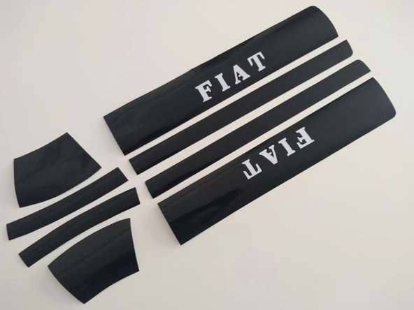 FİAT TOFAŞ FAR STİCKER (8 parça) FAR ALT ÜST ÇITASI, FAR KAŞI SLX TOFAŞ, DOĞAN, ŞAHİN, KARTAL - 4