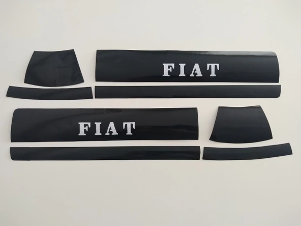 FİAT TOFAŞ FAR STİCKER (8 parça) FAR ALT ÜST ÇITASI, FAR KAŞI SLX TOFAŞ, DOĞAN, ŞAHİN, KARTAL - 2