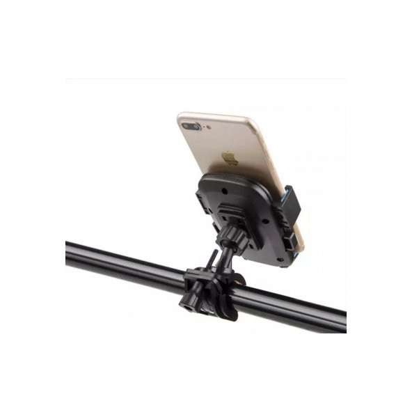 Bisiklet Telefon Tutucu Standlı Tuşlu Motosiklet Telefon Tutucu Motor Telefon Tutacagı - 2
