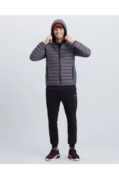 Skechers S202063-040 M Essential Hooded Erkek Mont - 4