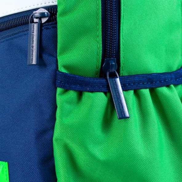 Benetton Laptop Bölmeli Okul Sırt Çantası 2 Bölmeli (76042) - 3