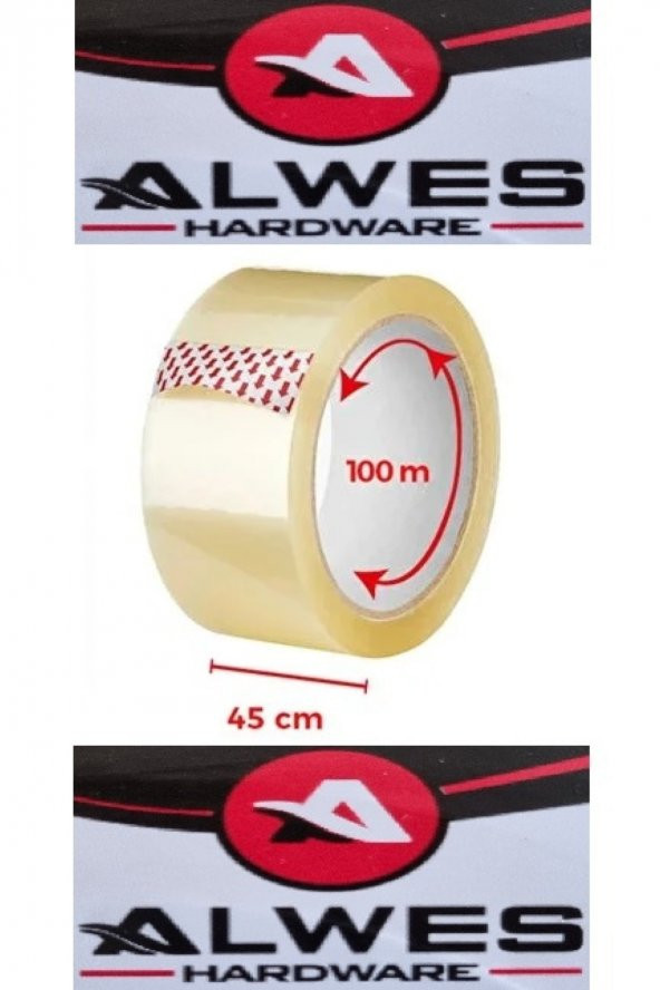 Alwes Hardware Koli Bandı 45x100m