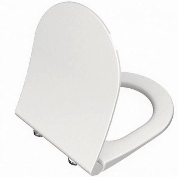 VitrA S40 Rim-ex  Kanalsız Asma Klozet+VitrA Duroplast İnce Kapak - 4