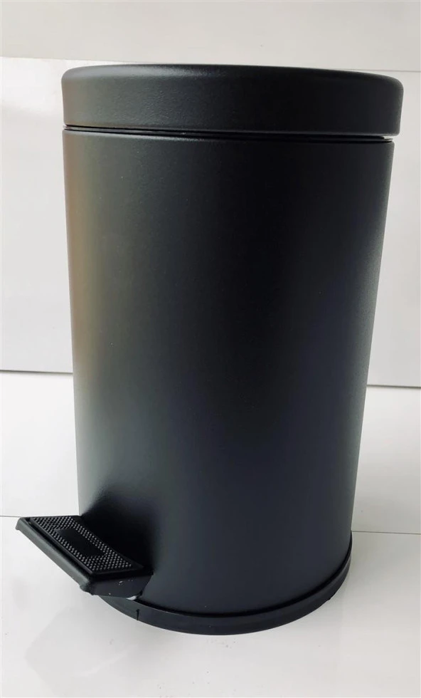 LİDER 5LT PEDALLI ÇÖP KOVASI-SİYAH - 2