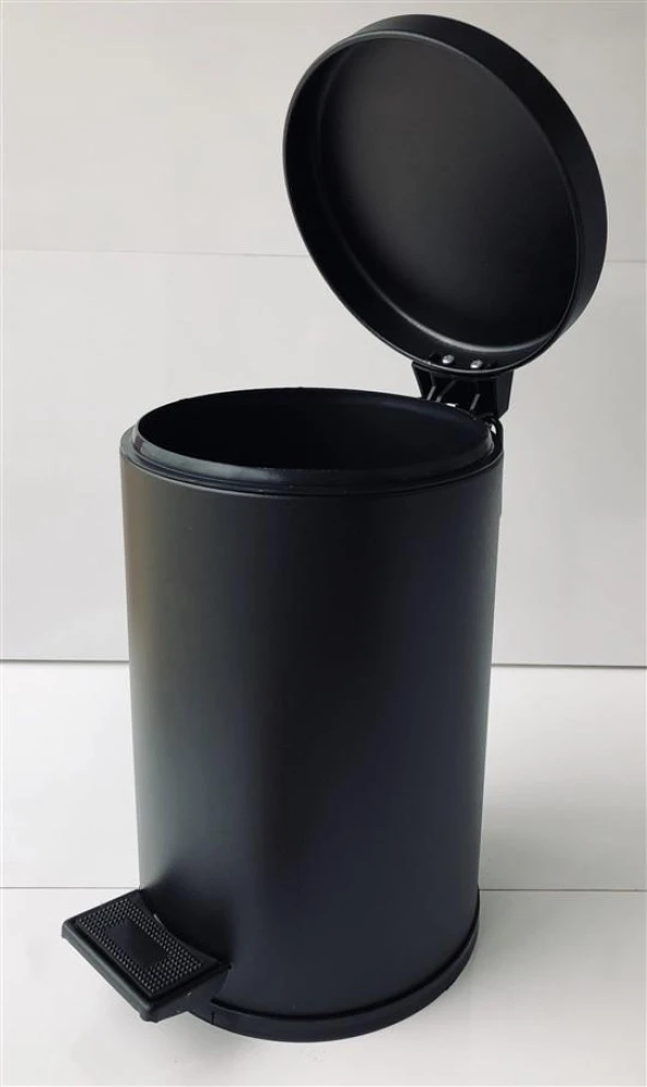 LİDER 5LT PEDALLI ÇÖP KOVASI-SİYAH - 3