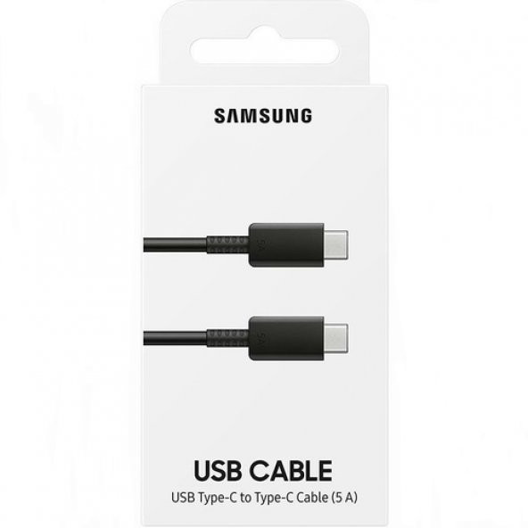 Day Samsung Galaxy Tab A7 25W ve 45W Ep-dn975 5a Type c To Type c Hızlı Şarj ve Data Kablosu