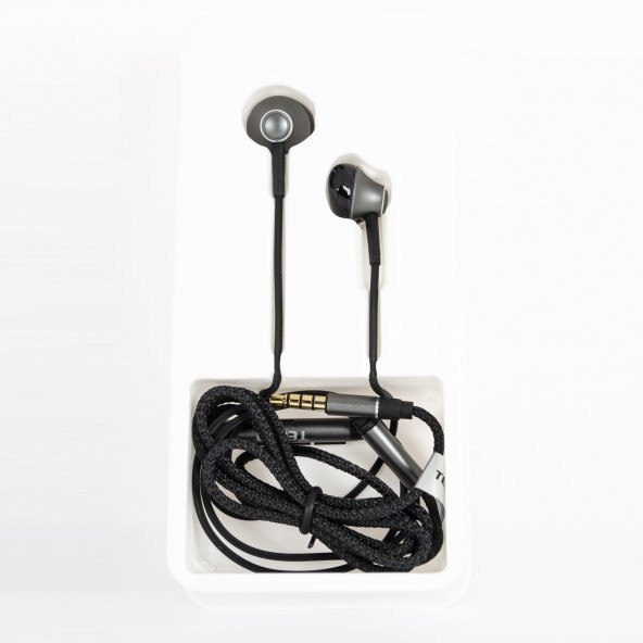 Tecno Rock R2 Kablolu Mikrofonlu Kulaklık Siyah