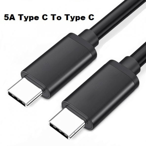 Day Samsung Galaxy Tab A7 Lite 25W ve 45W Ep-dn975 5a Type c To Type c Hızlı Şarj ve Data Kablosu - 3