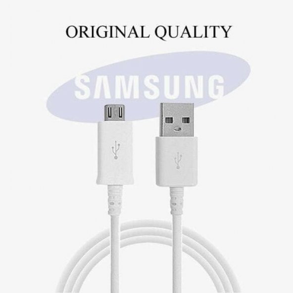 Day Samsung Galaxy S8003 Jet Micro USB Orijinal Kablo 1M Beyaz - 1