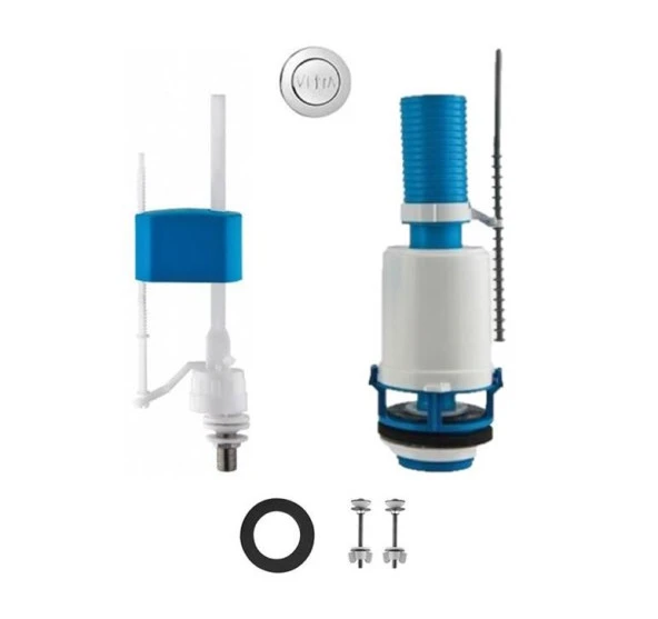 Vitra Klozet İç Takımı, Tek Basmalı Rezervuar İç Takımı 330B-1314 - 8