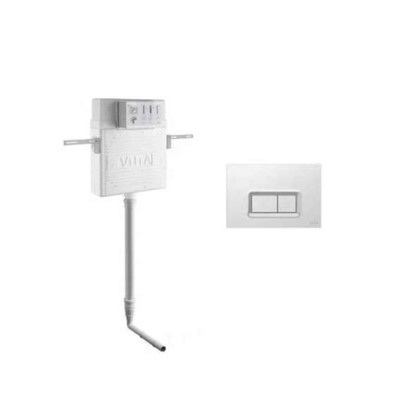 VitrA Arkıtekt Hela Taşı + Gömme Rezervuar +Buton Set - Resim 3