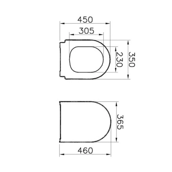Vitra Sesyok Duroplast Yavaş Kapanır Klozet Kapağı 85-003-009 - 2