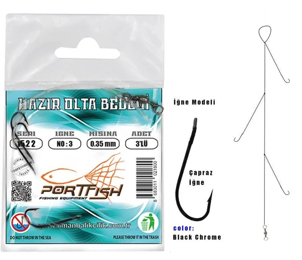 1522 Üçlü Hazır Yemli Takım