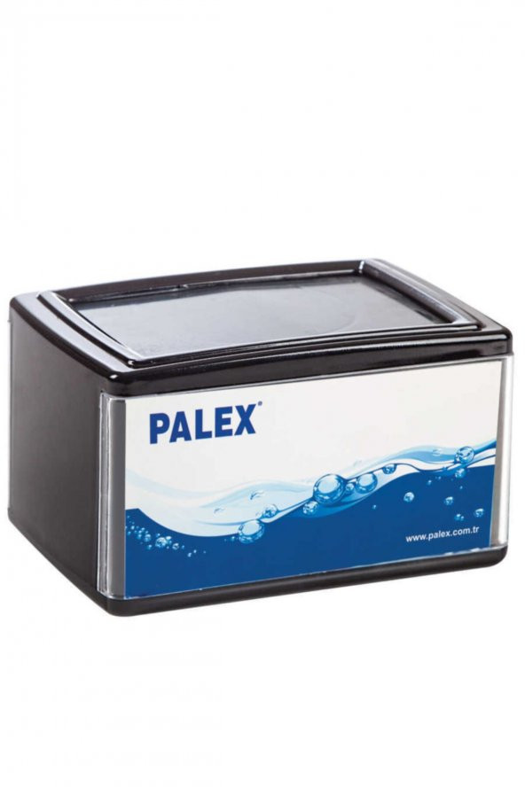 Palex 3536-S Yatay Masa Üstü Peçete Dispenseri Siyah Ağır