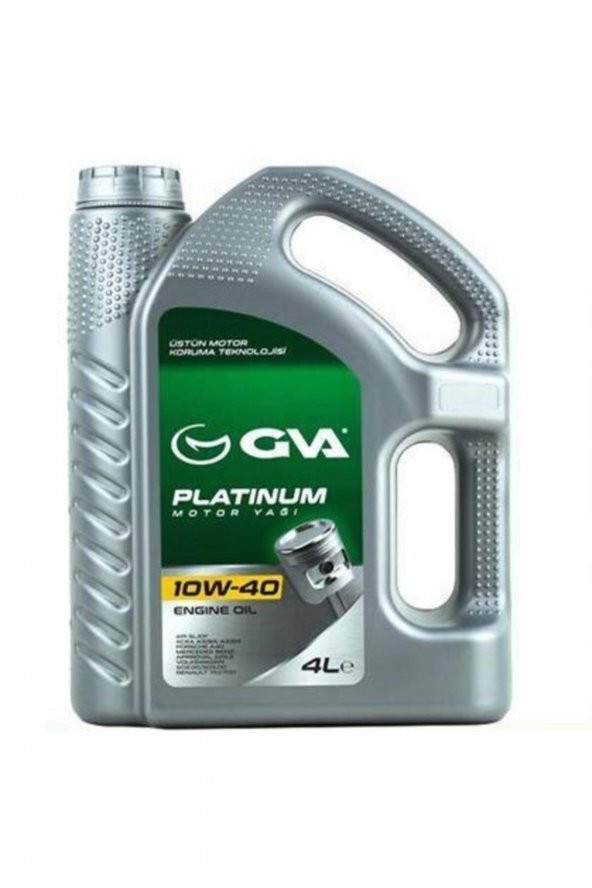 GVA MOTOR YAĞI 10W40 4 LT PLATINUM YARI SENTETİK API SL/CF