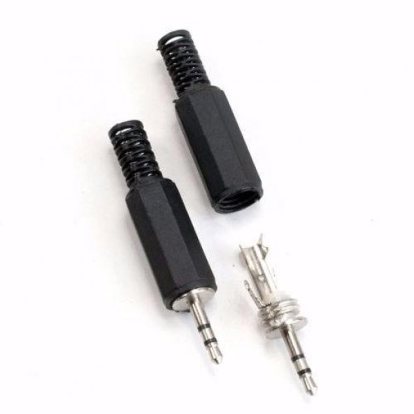 2.5 mm Plastik Stereo Erkek Jack