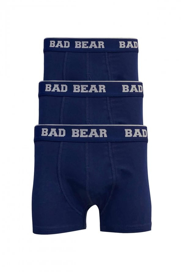Bad Bear 21.01.03.013-C07 Basic 3-Pack Erkek Boxer