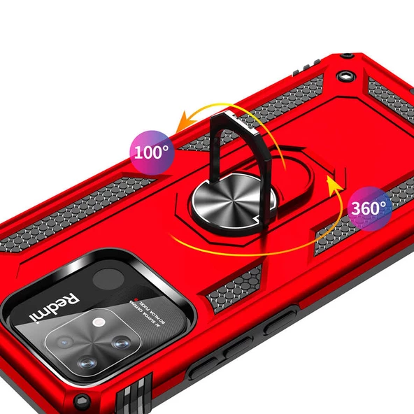 Vendas Xiaomi Redmi 10C Hulk Serisi Shock Proof Darbeye Dayanıklı Kılıf - 11
