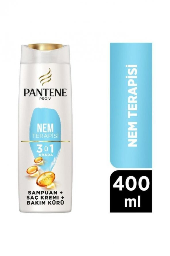 Pantene Şampuan 3in1 Nem Terapisi 400 ml