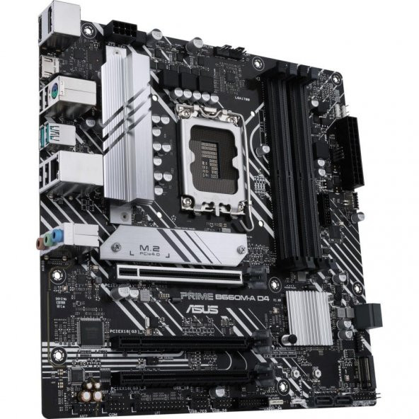 Asus PRIME B660M-A D4 B660 DDR4 M.2 DP/HDMI PCI 4.0 1700p Anakart - 2