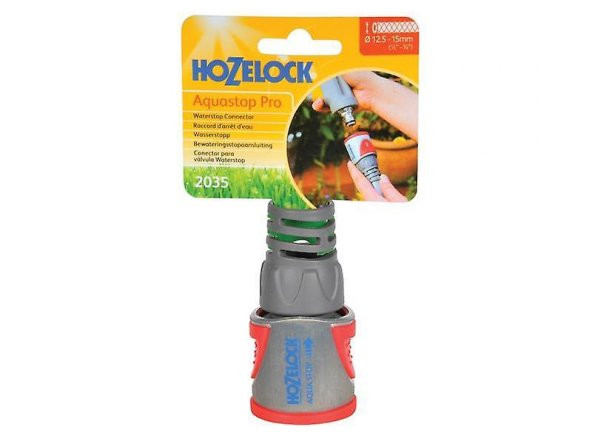 Hozelock 2035H Metal Hortum Bağlantısı Stoplu 1/2 - 3