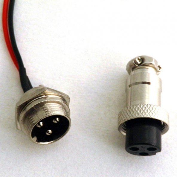 Elektrikli Scooter Şarj soketi 3 pin - Resim 7