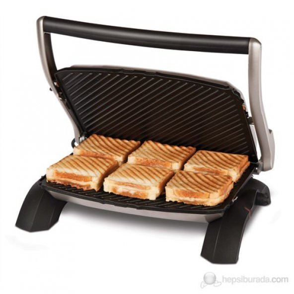 AKSU T 28E TOSTADOY GRANİT TOST MAKİNESİ ANTRASİT - 5