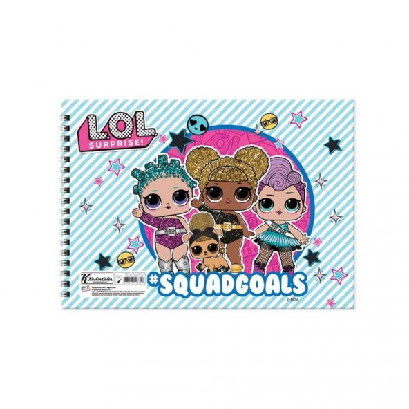 KESKIN RESIM DEFTERI LOL 17X25 15YP. 300115 - 2