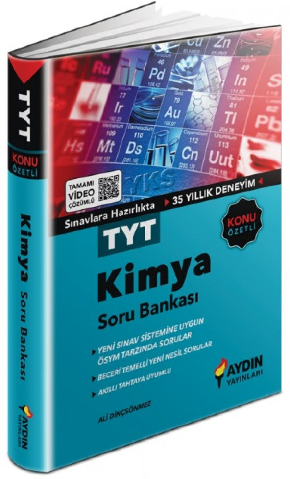 Aydın Tyt Kimya Konu Özetli Soru Bankası 2023