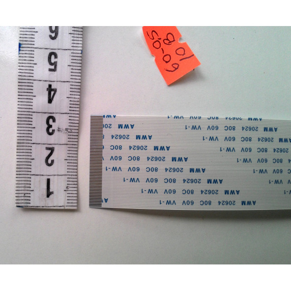 Awm 20624 80C 60V Vw-1 Flex Kablo 60 Pin ters flex. 60-0.5-10B - Resim 2