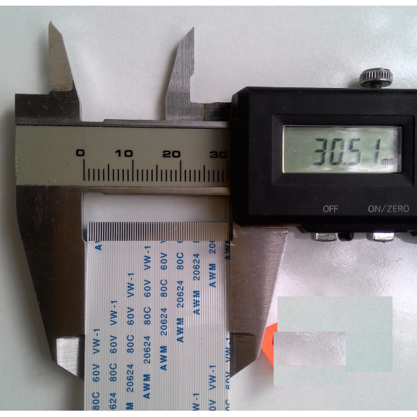 Awm 20624 80C 60V Vw-1 Flex Kablo 60 Pin ters flex. 60-0.5-10B - Resim 3