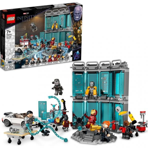 LEGO® Marvel Iron Man Cephaneliği 76216