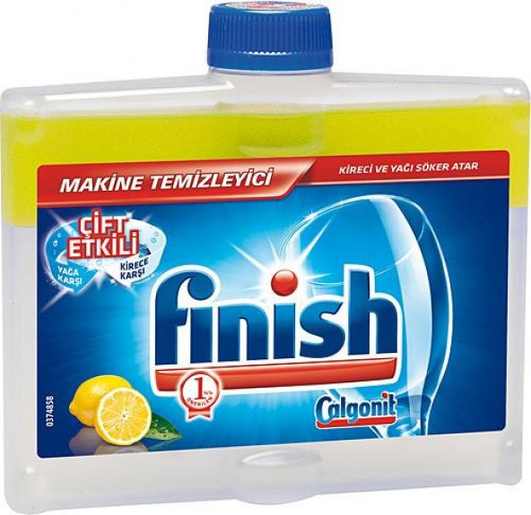 Finish Bulaşık Makinesi Temizleyici 250 ml Limon