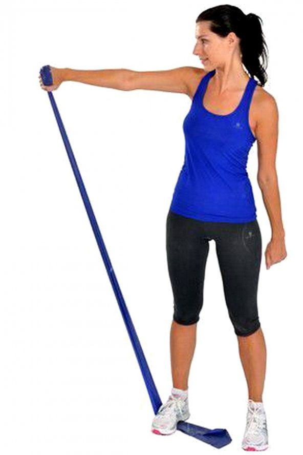 3 Lü S3 Lü SET Pilates Band Pilates Bandı Direnç Lastiği Pilates Lastigi Plates Bant - 2