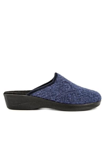 Muya Mochi 32922-030 Anatomik Taban Kadın Kışlık Terlik Lacivert 36-40 - 3
